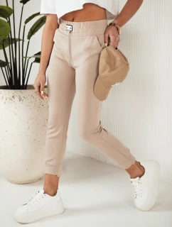 Dámské tepláky DAVE beige FashionStreet UY1813