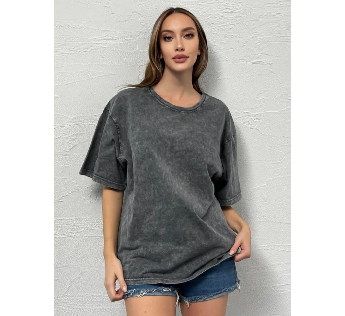 Dámské tričko DREY graphite FashionStreet RY2639 Dámské tričko DREY graphite FashionStreet RY2639