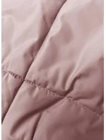 Růžová dámská bunda pro přechodné období model 21246660 - J.STYLE