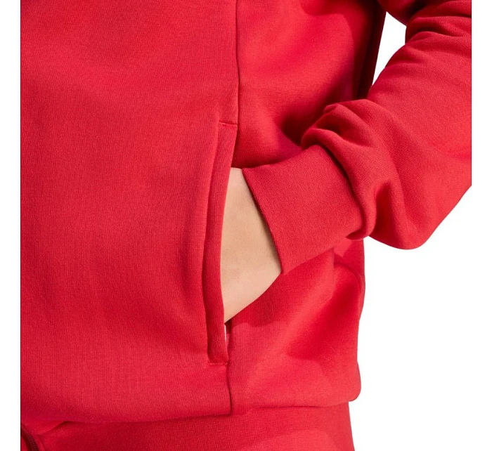 Pánská mikina Tiro 26 League Sweat Full Zip Hoodie červená model 22061251 pánské oblečení - ADIDAS