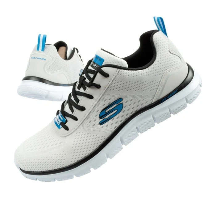 Pánské sportovní boty model 22081514 pohodlné lehké módní ecru - Skechers Pánské sportovní boty model 22081514 pohodlné lehké módní ecru - Skechers