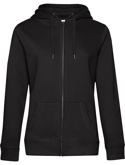 B&C QUEEN Zipped Hood_° Dámská mikina s kapucí 01.W03Q black pure B&C QUEEN Zipped Hood_° Dámská mikina s kapucí 01.W03Q black pure