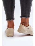 Klasické Dámské Tenisky Big Star NN274286 Bežové Klasické Dámské Tenisky Big Star NN274286 Bežové