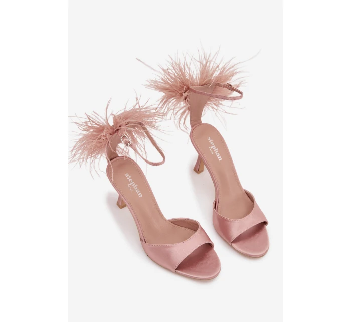 Lodičky na podpatku s špinavě růžové model 21757827 - Boto