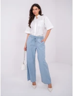 Kalhoty D80038BB62627L220 světle modré Kalhoty D80038BB62627L220 světle modré