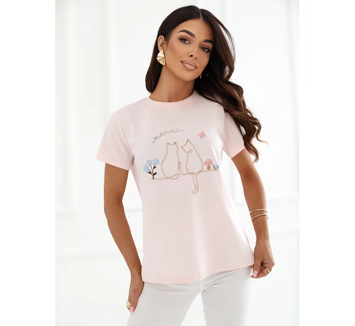 Tričko IR TS R2766.60 světle růžové