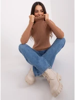 Jumper PM SW 1087.09 světle hnědý Jumper PM SW 1087.09 světle hnědý