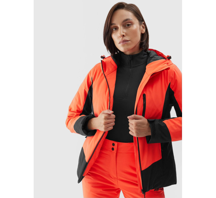 Dámská lyžařská bunda membrána 5000 4FAW23TJACF121-63N oranžová - 4F