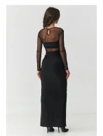 Dámské šaty M911 černé - Makadamia