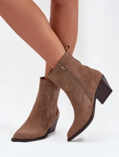 Boty na podpatku  model 222510 Step in style