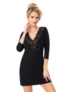 Dámská noční košilka Margo black - Donna