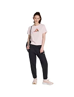 Dámské tričko adidas Floral Regular Graphic, světle růžové, KT2765 Dámské tričko adidas Floral Regular Graphic, světle růžové, KT2765