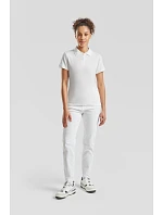 Fruit of the Loom Lady-Fit Premium Polo Dámské piqué polo 16.3030 white Fruit of the Loom Lady-Fit Premium Polo Dámské piqué polo 16.3030 white