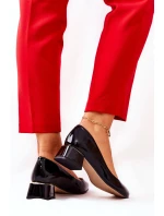 Lakované lodičky Lewski model 21571509 Černé - Boto