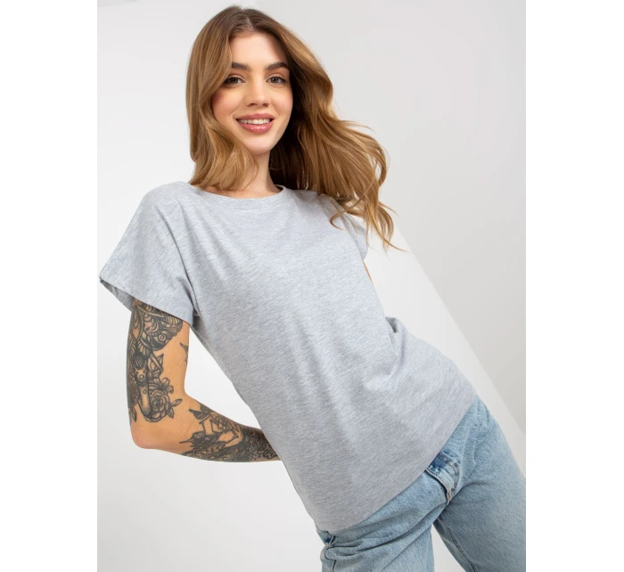 T shirt VI TS model 21727756 szary - FPrice T shirt VI TS model 21727756 szary - FPrice