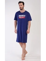 Pánská noční košile s krátkým rukávem Fresh model 21292095 - Vienetta MAN