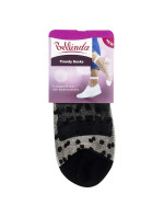Módní silonkové ponožky s puntíky TRENDY SOCKS - BELLINDA - černá