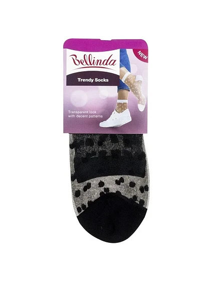 Módní ponožky s puntíky SOCKS černá model 15436397 - Bellinda Módní ponožky s puntíky SOCKS černá model 15436397 - Bellinda