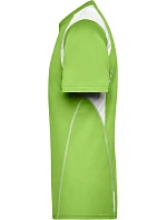 Daiber JN 397 Pánské běžecké tričko 02.0397 lime green/white