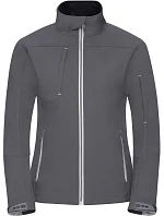 Russell Athletic 410F Dámská 3-vrstvá Bionic softshellová bunda 10.410F iron grey Russell Athletic 410F Dámská 3-vrstvá Bionic softshellová bunda 10.410F iron grey