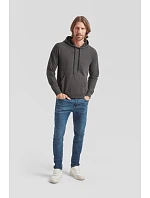 Lightweight Hooded Sweat Pánská raglánová mikina s kapucí model 22445981 heather grey - Fruit of the Loom Lightweight Hooded Sweat Pánská raglánová mikina s kapucí model 22445981 heather grey - Fruit of the Loom