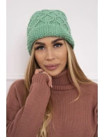 Roma fleecová čepice mint model 18749879 - K-Fashion Roma fleecová čepice mint model 18749879 - K-Fashion
