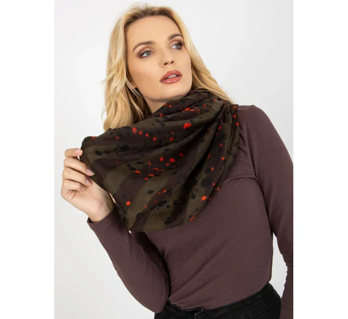 Tunelová šála AT KM 6178.20 khaki