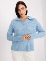 Sweter AT SW  jasny niebieski model 19005959 - FPrice