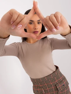 Bluzka RV BZ model 19077557 ciemny bezowy - FPrice