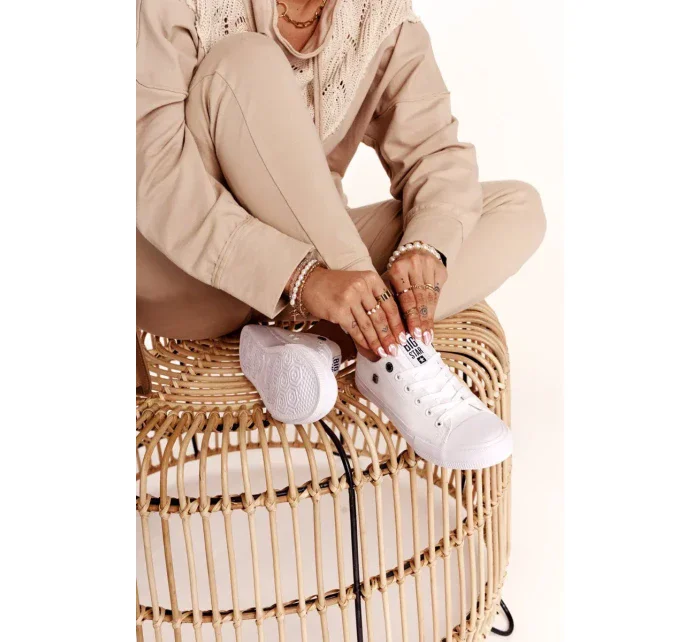 Dámské klasické tenisky Big Star - bílé Dámské klasické tenisky Big Star - bílé