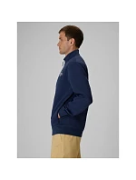 Pánská mikina z fleece s pravidelným střihem bez kapuce 4F 4FRSS26TSWSM2977-31S