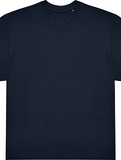 B&C #E220 Oversized Oversize tričko z těžké bavlny 01.012T navy
