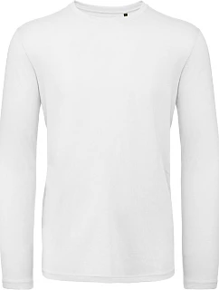 B&C Inspire LSL T /men_° Pánské tričko s dlouhým rukávem 01.TM70 white
