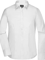 Daiber JN 681 Mikro keprová halenka s dlouhým rukávem 02.0681 white