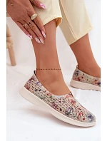 Semišové perforované dámské polobotky Multikolor model 22094959 - EVENTO Semišové perforované dámské polobotky Multikolor model 22094959 - EVENTO