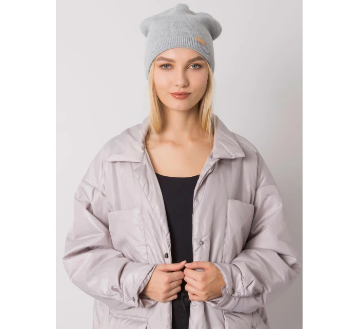Dámská čepice.40P šedá