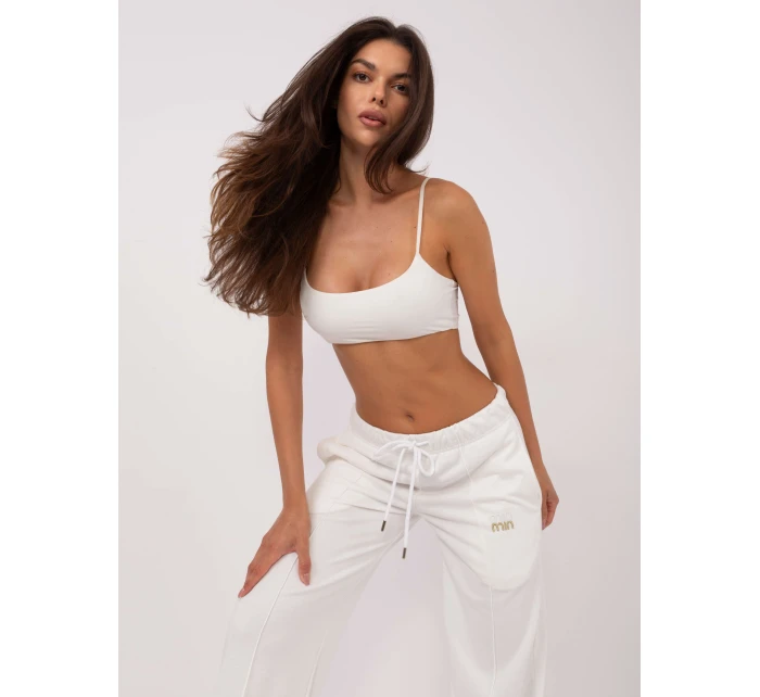 Spodnie RV DR model 21295479 ecru - FPrice Spodnie RV DR model 21295479 ecru - FPrice