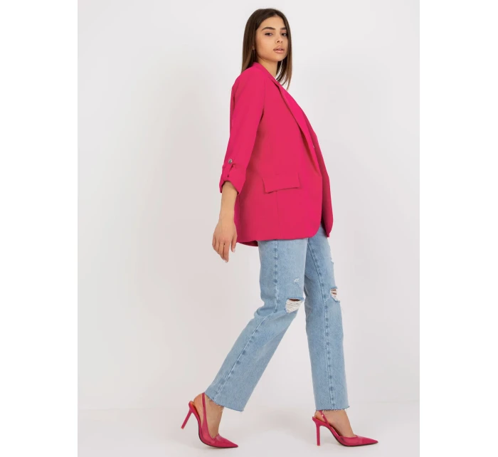 Bunda TW ZT BI 27192.44P tmavě růžová