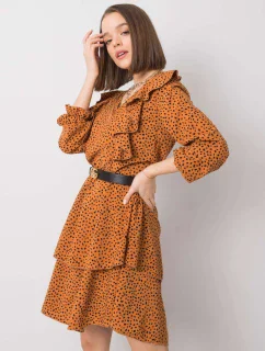 Šaty WN SK R824.68 světle hnědá