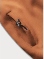 Dlouhá rudá dámská mikina (AMG-855B)