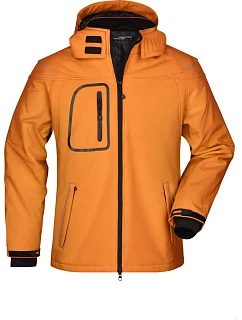 Daiber JN 1000 Pánská 3-vrstvá zimní softshellová bunda 02.1000 orange