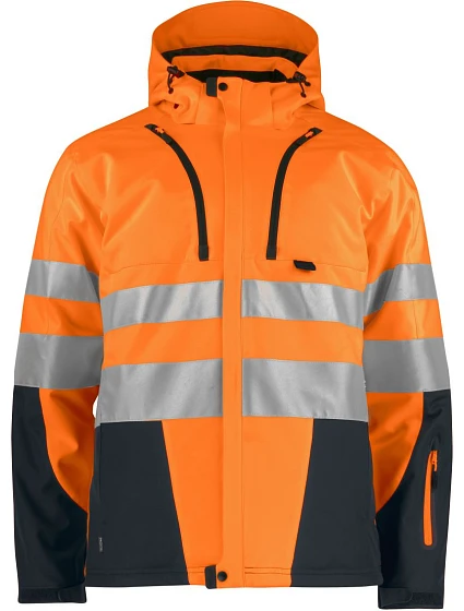 ProJob 6420 Padded Softshell 3-vrstvá bezpečnostní softshellová bunda 64.6420 hi vis orange/black ProJob 6420 Padded Softshell 3-vrstvá bezpečnostní softshellová bunda 64.6420 hi vis orange/black