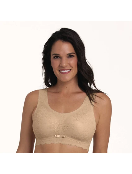 Essential Lace braletka s pěnovou výztuží 5400 desert - Anita Classix