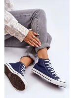 Dámské Klasické Vysoké Boty Modré model 21626533 - Boto Dámské Klasické Vysoké Boty Modré model 21626533 - Boto