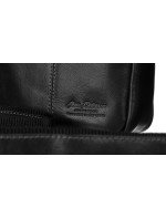 Pánské kabelky [DH] Kožená taška PTN TB 117 COM BLACK