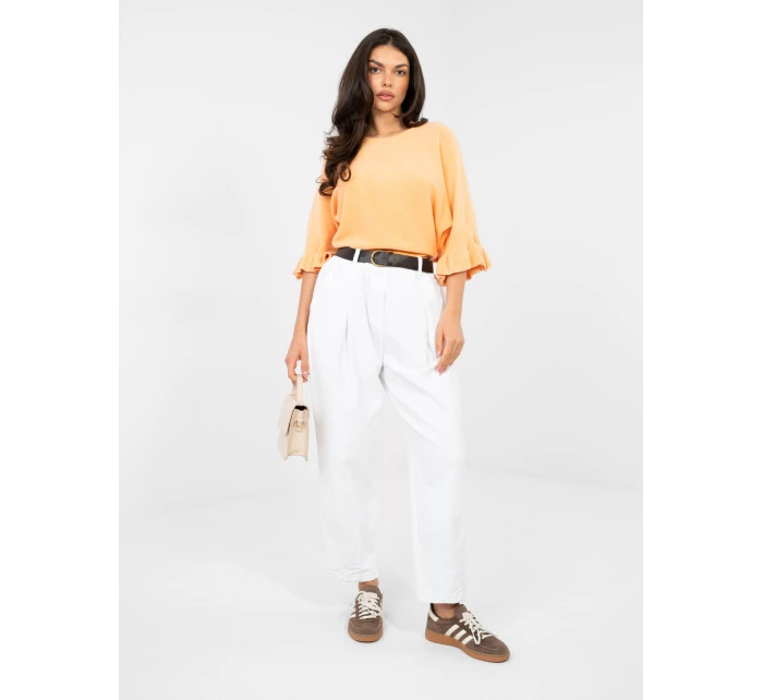 Spodnie MI SP model 21958580 biały - FPrice