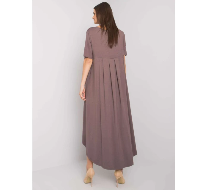 RV SK šaty R4889.09 hnědá