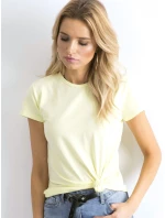 Tričko RV TS 4623.93 světle žlutá