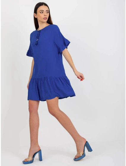 Dámské šaty model 20268680 kobaltově modré - Sublevel