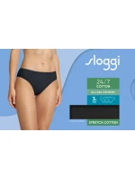 Dámské kalhotky model 21739227 24/7 Cotton Tai C3P černé - Sloggi